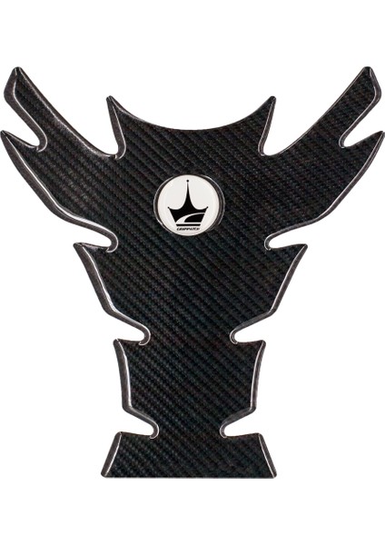 Yamaha, BMW, Honda ile Uyumlu Universal 6D Karbon Tank Pad GC03