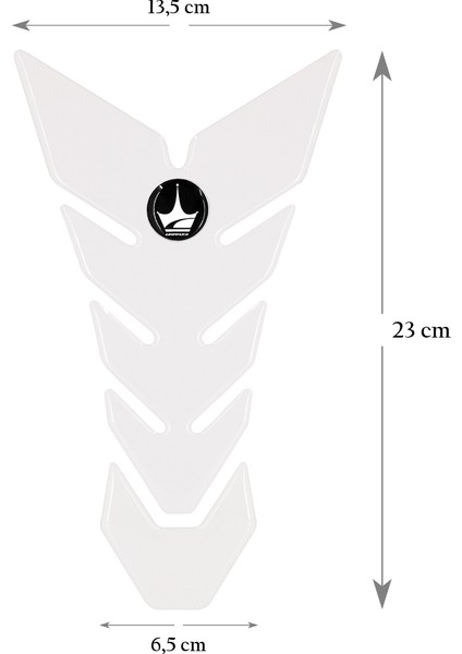 Yamaha, BMW, Honda ile Uyumlu Universal Şeffaf Tank Pad GT05 modelleri
