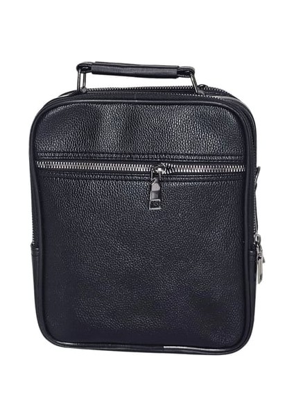 Erkek Lüks Siyah Renk Orta Boy Bol Bölmeli El Çantası fırsatları