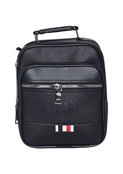 Erkek Lüks Siyah Renk Orta Boy Bol Bölmeli El Çantası indirimleri