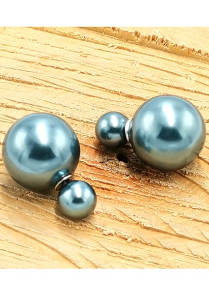 Renkli Figürlü Inci Küpe