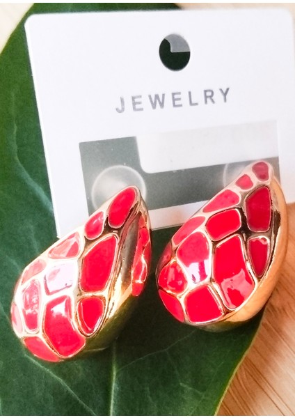 Lüks Gösterişli Damla Model Küpe