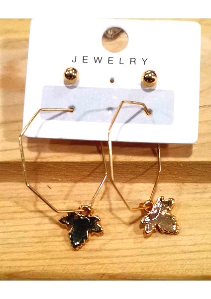 Figürlü Lüks Kararmaz Küpe