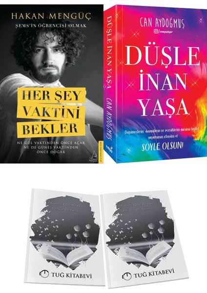 Her Şey Vaktini Bekler ve Düşle Inan Yaşa + Hediyeli