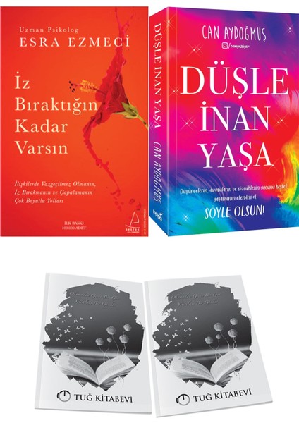 Iz Bıraktığın Kadar Varsın ve Düşle Inan Yaşa + Hediyeli