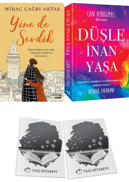 Yine De Sevdik ve Düşle Inan Yaşa + Hediyeli