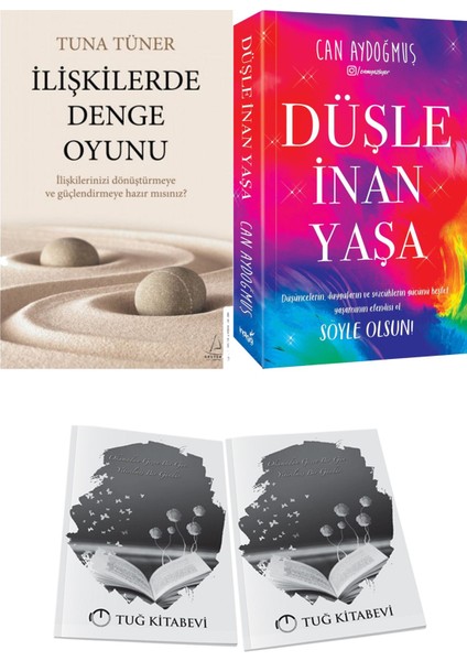 Ilişkilerde Denge Oyunu ve Düşle Inan Yaşa + Hediyeli
