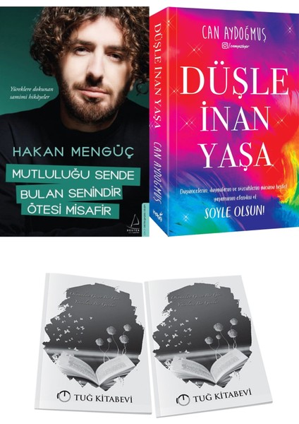 Mutluluğu Sende Bulan Senindir, Ötesi Misafir ve Düşle Inan Yaşa + Hediyeli