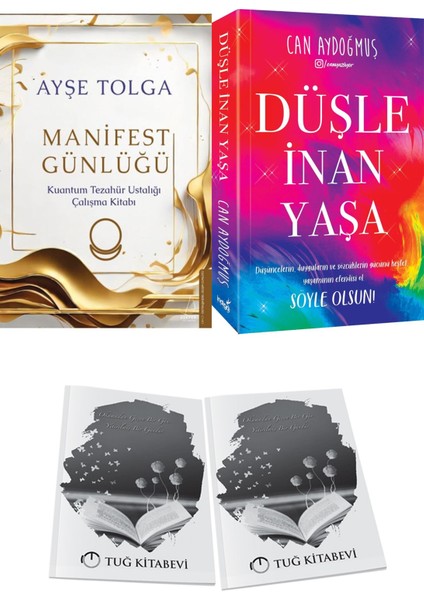 Manifest Günlüğü ve Düşle Inan Yaşa + Hediyeli