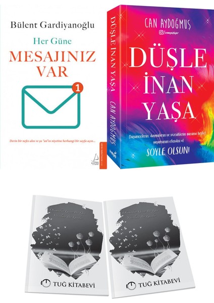 Mesajınız Var ve Düşle Inan Yaşa + Hediyeli