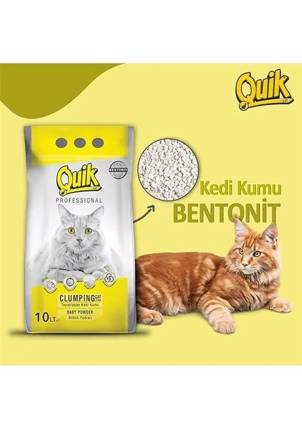 Bebek Pudrası Kokulu Bentonit Ince Kumu 10 Litre fiyatları