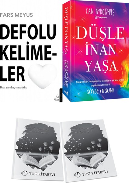 Defolu Kelimeler ve Düşle Inan Yaşa + Hediyeli