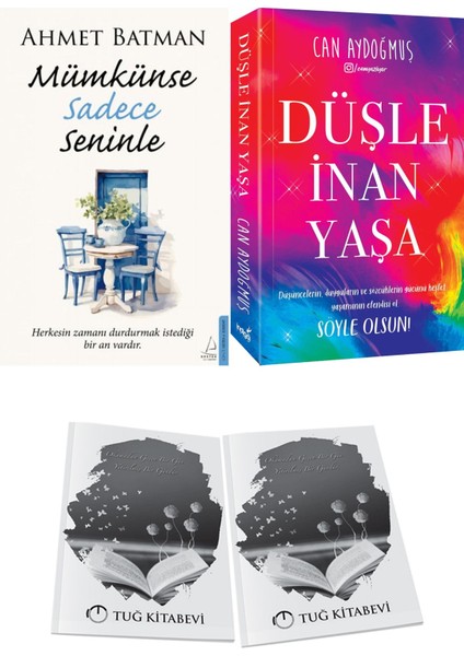 Mümkünse Sadece Seninle ve Düşle Inan Yaşa + Hediyeli