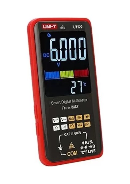 Uni-T UT122/UT121A/B Smart Digital Multimeter True Rms Voltage Frequency Dual Display Ncv Live Auto