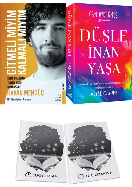 Gitmeli Miyim Kalmalı Mıyım? ve Düşle Inan Yaşa + Hediyeli