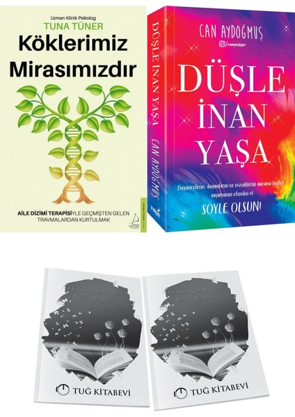 Köklerimiz Mirasımızdır ve Düşle Inan Yaşa + Hediyeli