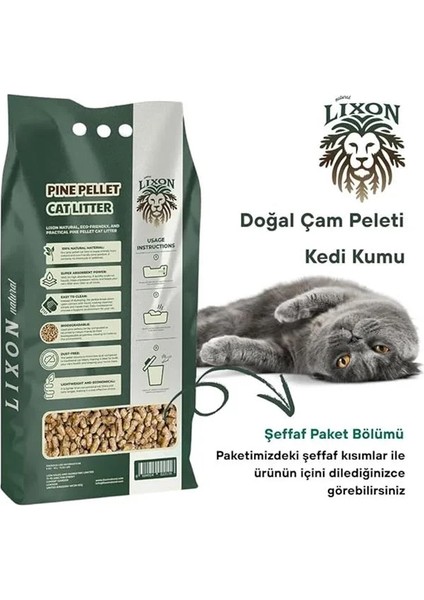 Doğal Çam Peleti Kumu 5 kg (10L) Yavru/yetişkin Kediler ve Kemirgen Hayvanlar fiyatları