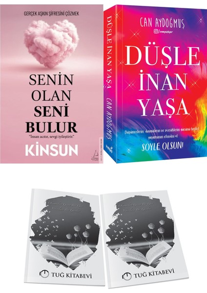 Senin Olan Seni Bulur ve Düşle Inan Yaşa + Hediyeli