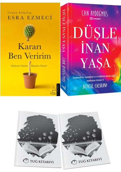 Kararı Ben Veririm ve Düşle Inan Yaşa + Hediyeli