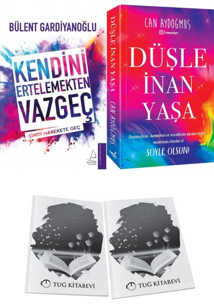 Kendini Ertelemekten Vazgeç ve Düşle Inan Yaşa + Hediyeli
