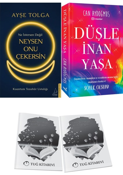 Ne Istersen Değil Neysen Onu Çekersin ve Düşle Inan Yaşa + Hediyeli