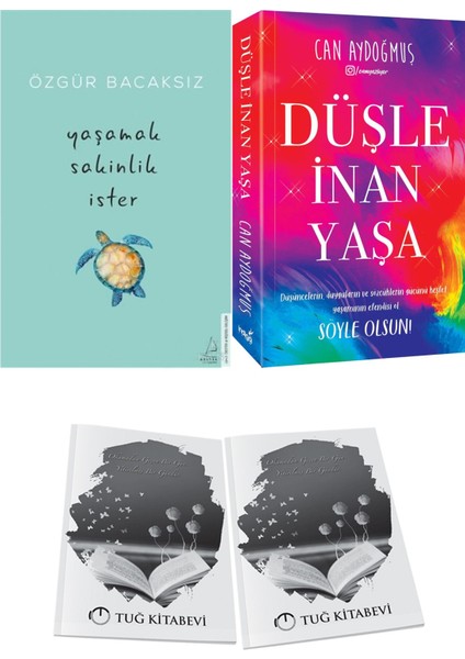 Yaşamak Sakinlik Ister ve Düşle Inan Yaşa + Hediyeli