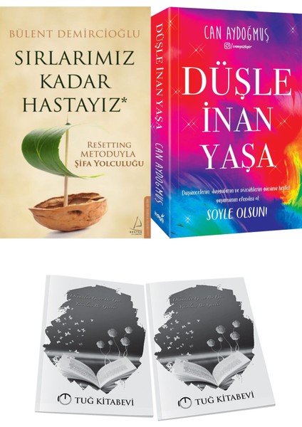 Sırlarımız Kadar Hastayız ve Düşle Inan Yaşa + Hediyeli