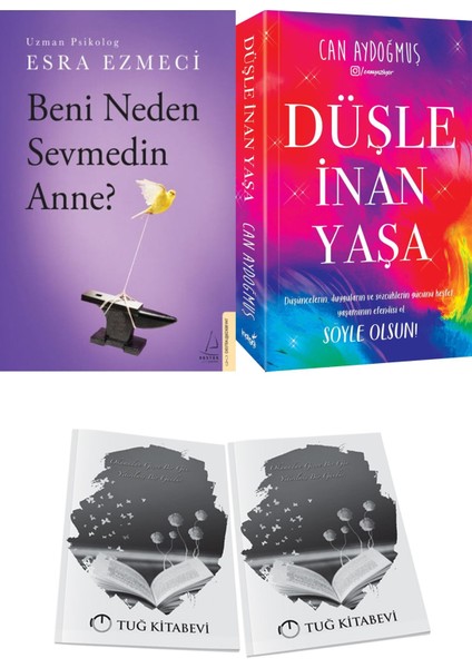 Beni Neden Sevmedin Anne? ve Düşle Inan Yaşa + Hediyeli