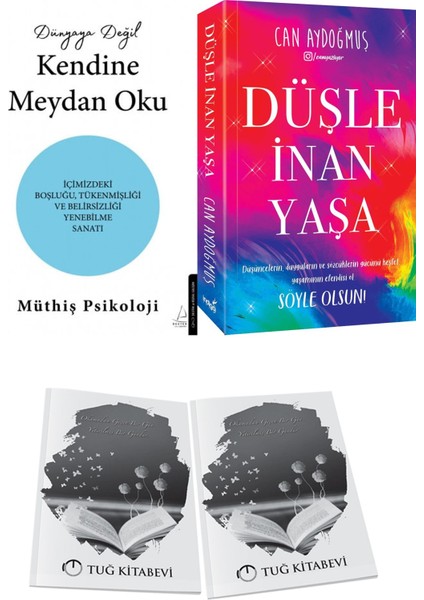 Dünyaya Değil Kendine Meydan Oku ve Düşle Inan Yaşa + Hediyeli