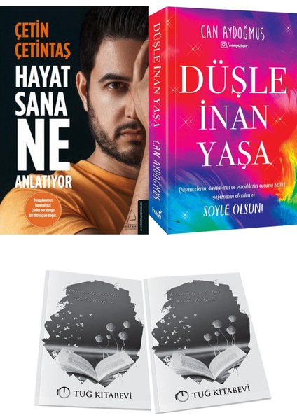 Hayat Sana Ne Anlatıyor ve Düşle Inan Yaşa + Hediyeli