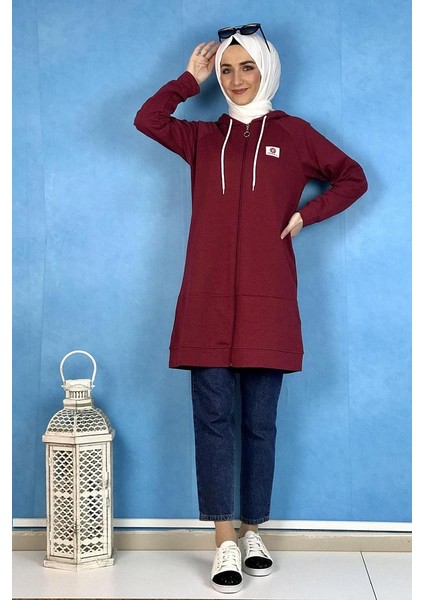 Fermuarlı Kap Bordo fiyatları