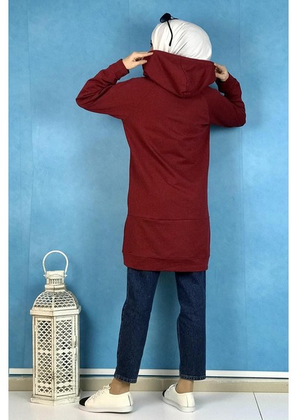 Fermuarlı Kap Bordo indirimleri