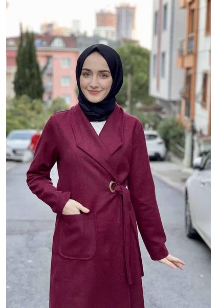Kaşe Kaban Bordo fiyatları