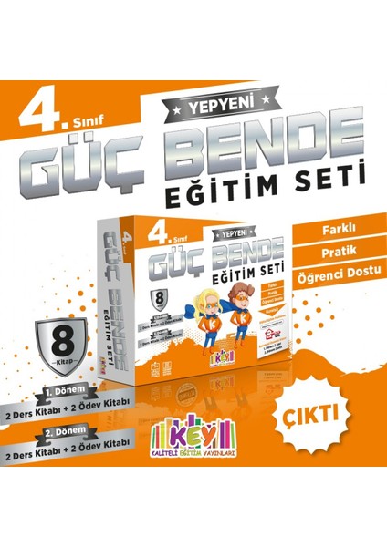 4. Sınıf Güç Bende Eğitim Seti (9 Kitap)