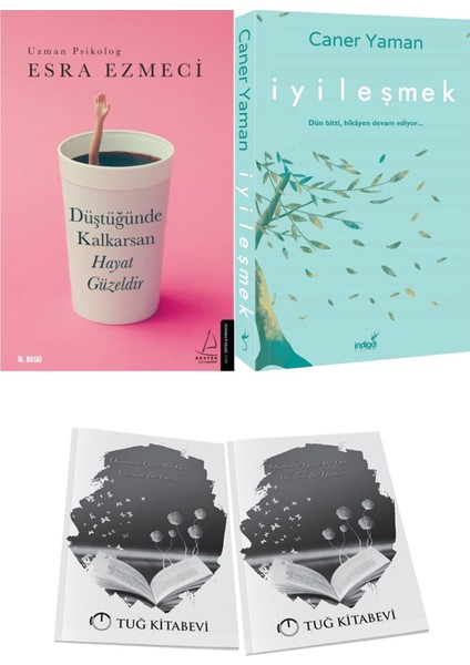 Düştüğünde Kalkarsan Hayat Güzeldir ve Iyileşmek + Hediyeli
