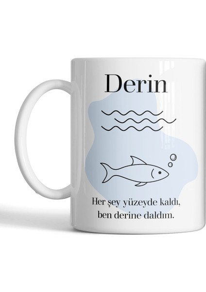 Derin Yazılı Psikoloji Temalı Baskılı Kupa – Anlamlı Mesajlı Kupa, Farklı Hediye Arayanlara Özel