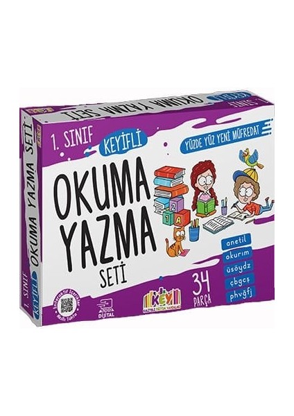 1. Sınıf Keyifli Okuma Yazma Seti