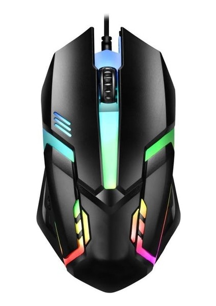 LED Işıklı USB Kablolu Oyuncu Gaming Mouse – 1600 Dpı, Rgb Aydınlatmalı Ergonomik Tasarım modelleri