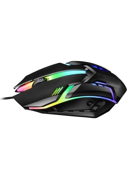 LED Işıklı USB Kablolu Oyuncu Gaming Mouse – 1600 Dpı, Rgb Aydınlatmalı Ergonomik Tasarım fırsatları
