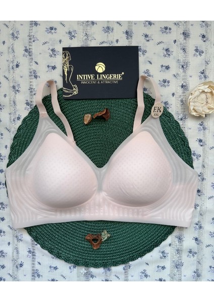 Aurora Ithal Buz Ipek (Ice-Silk) Ultra Ince Rahat Nefes Alır Görünmez Lazer Dikişsiz Sütyen