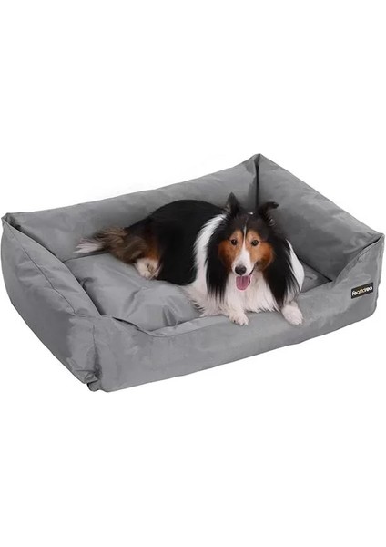 Songmics Xl Oxford Kumaş Köpek Yatağı, Kaymaz, Bakımı Kolay, 100 x 70 x 28 Cm, PGW28G fiyatları