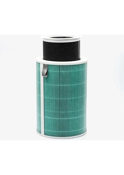 Akıllı Hava Temizleyici 4 Pro Uyumlu Hepa + Karbon Iç Filtre (Yeşil) –