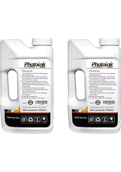 Ink L386 2 Litre Siyah Mürekkep 100.000 Sayfalık fiyatları