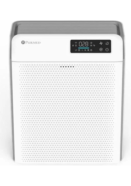 Pure Flat Hava Temizleme Cihazı, Iyonizer + Uv + Wi-Fi, Yedek Hepa Filtre Hediyeli