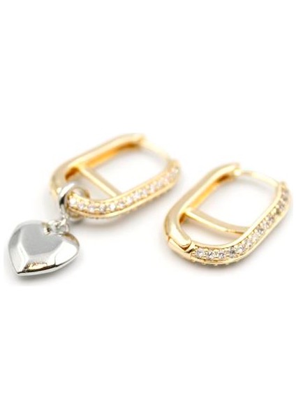 Kalp Sallantılı Küpe - Altın fiyatları