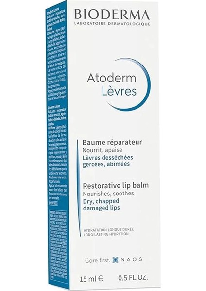 Atoderm Lip Balm Kuru ve Çatlamış Dudaklar Avokado ve Shea Yağı Içeren Besleyici ve fiyatları