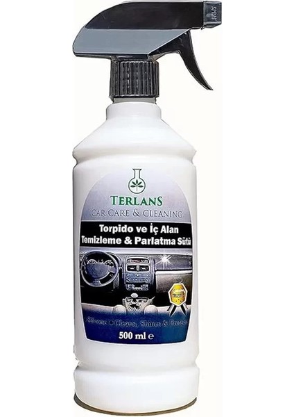 Parfümlü Iç Alan Torpido Temizleme ve Parlatma Sütü 500 ml + Mikrofiber Bez