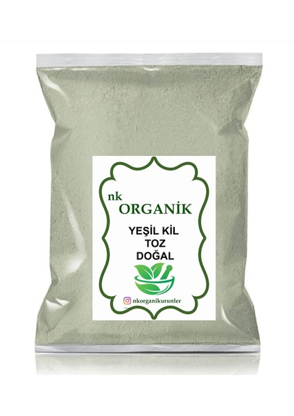 Yeşil Kil Toz Doğal 1kg