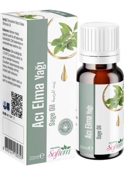 Acı Elma Yağı (Adaçayı) 20 ml