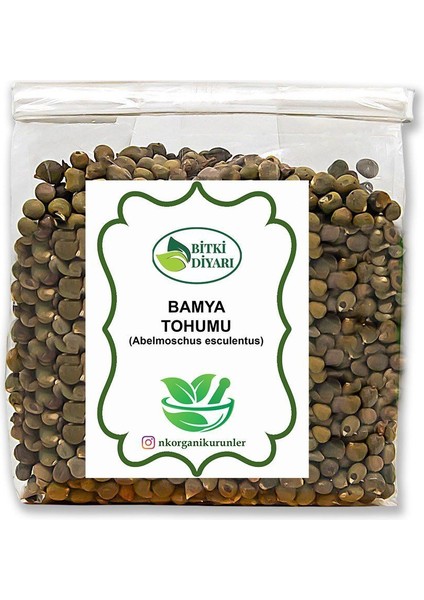 Bamya Tohumu Doğal 500GR